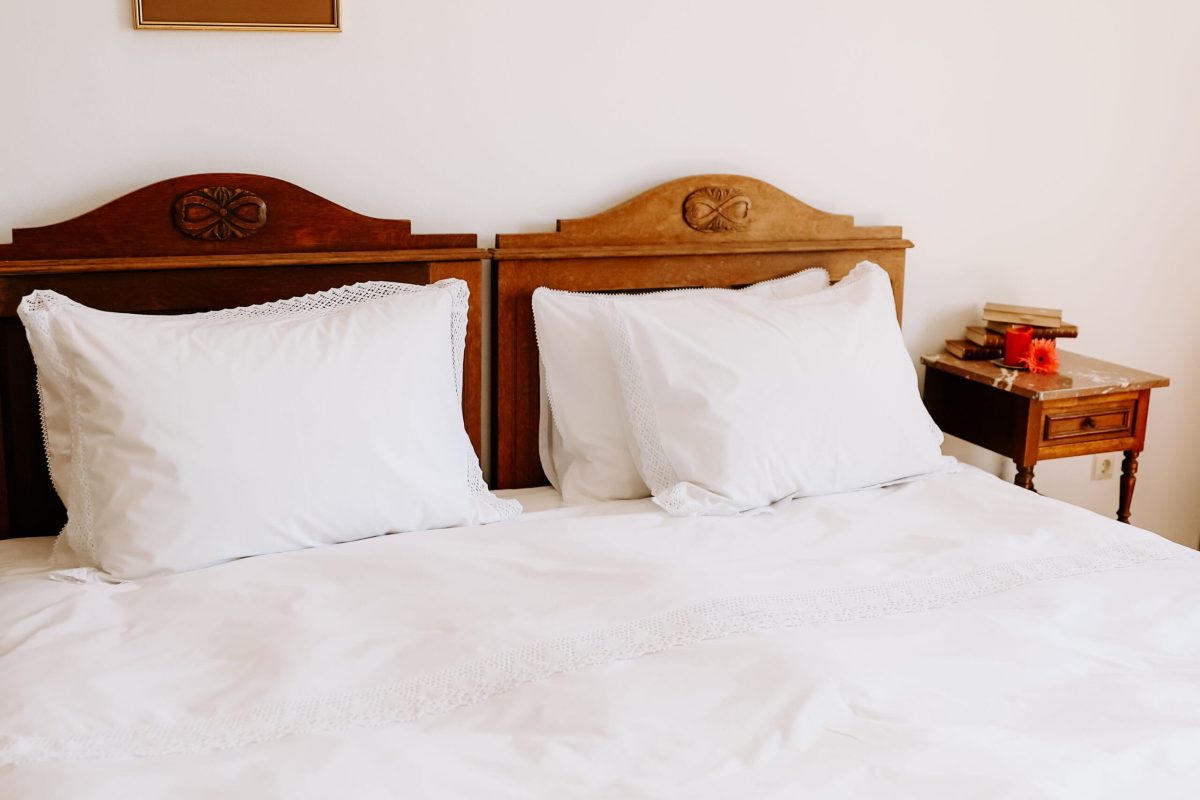 Cotton bed linen with lace – Model 1 – detail 4