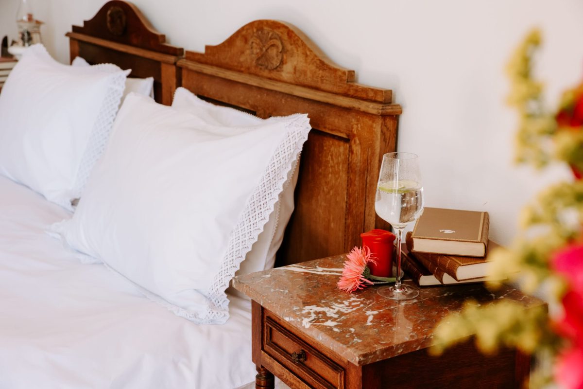 Cotton bed linen with lace – Model 1 – detail 5
